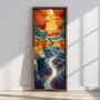 Wallity Pintura Decorativa LONG023-S/120-40 Multicolor de 40 x 120 cm